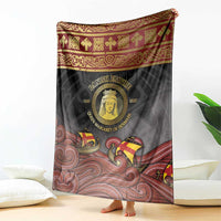 Danish Empire Blanket Kalmar Union With Viking Patterns - Wonder Print Shop