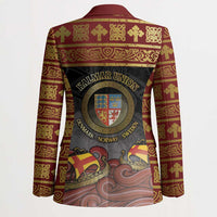 Danish Empire Blazer Kalmar Union With Viking Patterns - Wonder Print Shop
