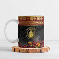 Danish Empire Ceramic Mug Kalmar Union With Viking Patterns - Wonder Print Shop