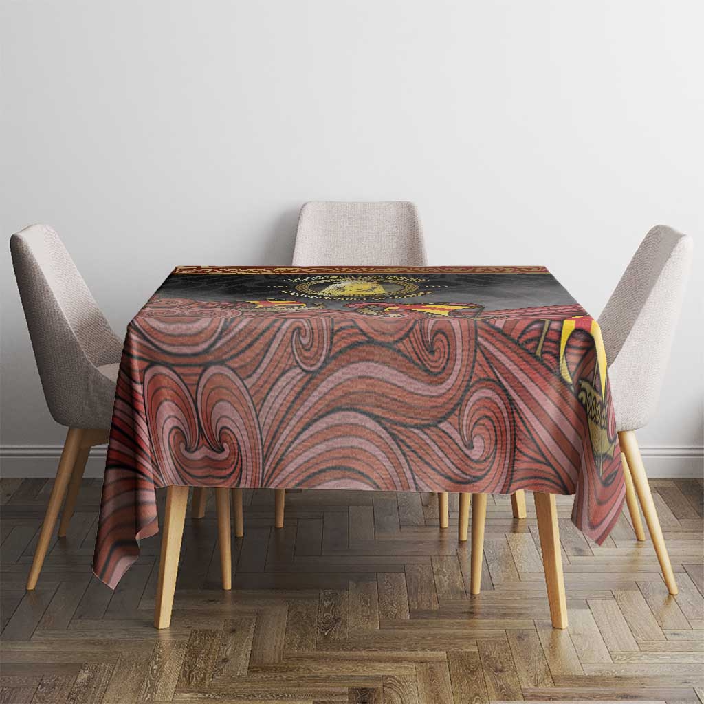 Danish Empire Tablecloth Kalmar Union With Viking Patterns - Wonder Print Shop