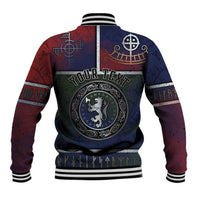 Personalized Norwegian Empire Baseball Jacket Ancient Viking Patterns - Wonder Print Shop