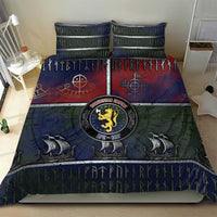 Norwegian Empire Bedding Set Ancient Viking Patterns - Wonder Print Shop