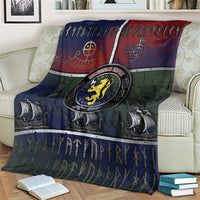 Norwegian Empire Blanket Ancient Viking Patterns - Wonder Print Shop