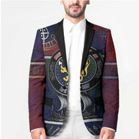 Personalized Norwegian Empire Blazer Ancient Viking Patterns - Wonder Print Shop