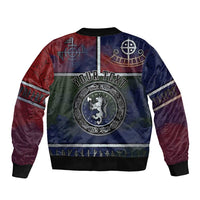 Personalized Norwegian Empire Bomber Jacket Ancient Viking Patterns - Wonder Print Shop