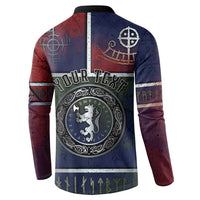 Personalized Norwegian Empire Button Sweatshirt Ancient Viking Patterns - Wonder Print Shop