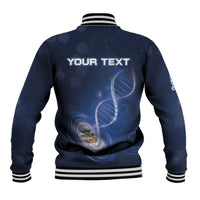 Personalized Falkland Islands Is In My DNA Baseball Jacket - Wonder Print Shop