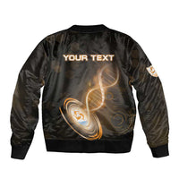 Personalized Anguilla Is In My DNA Bomber Jacket - Wonder Print Shop