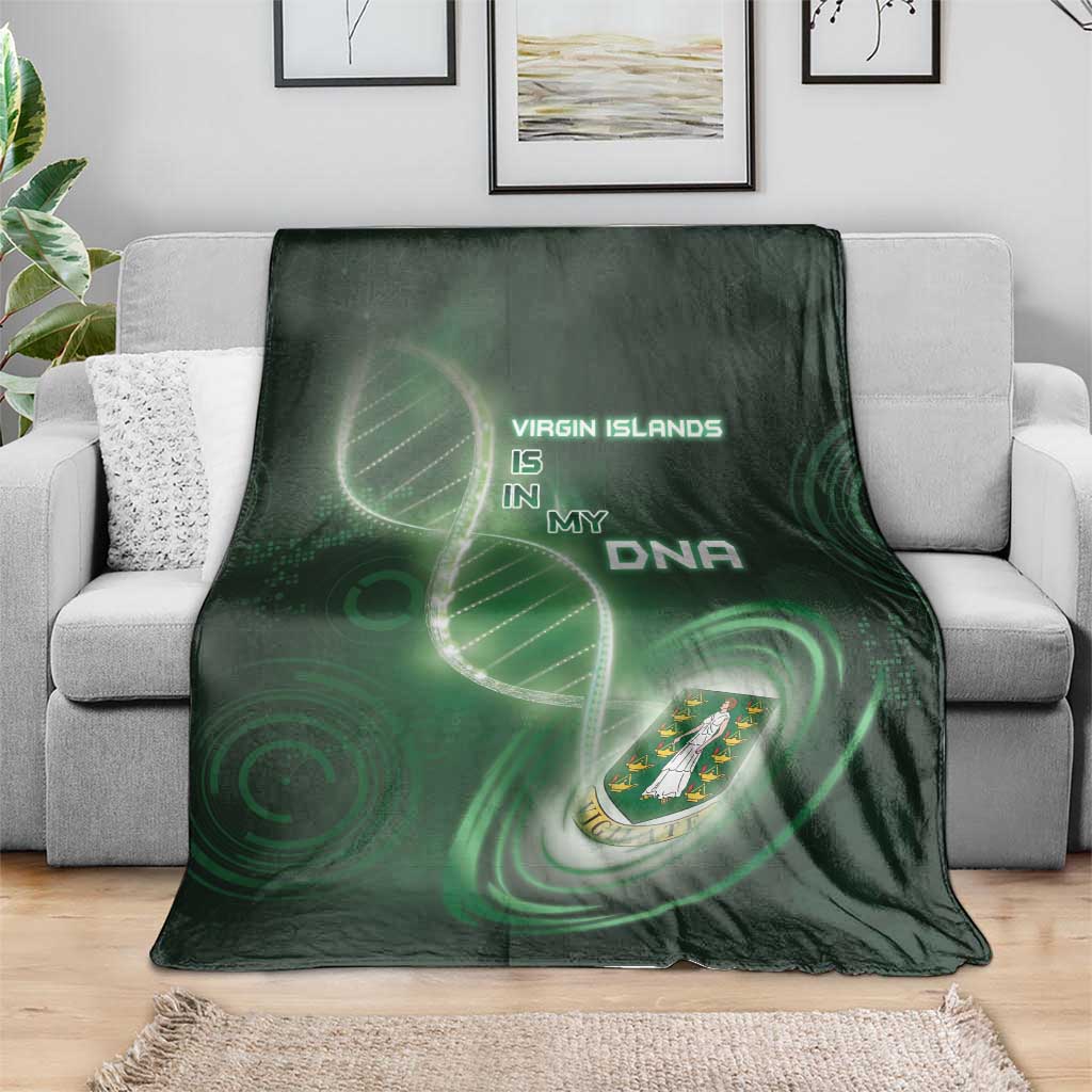 The British Virgin Islands Is In My DNA Blanket - Wonder Print Shop