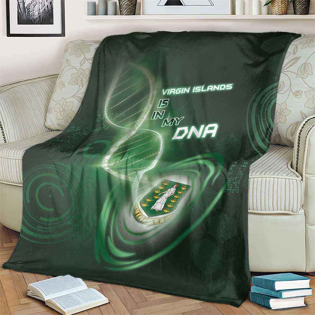 The British Virgin Islands Is In My DNA Blanket - Wonder Print Shop