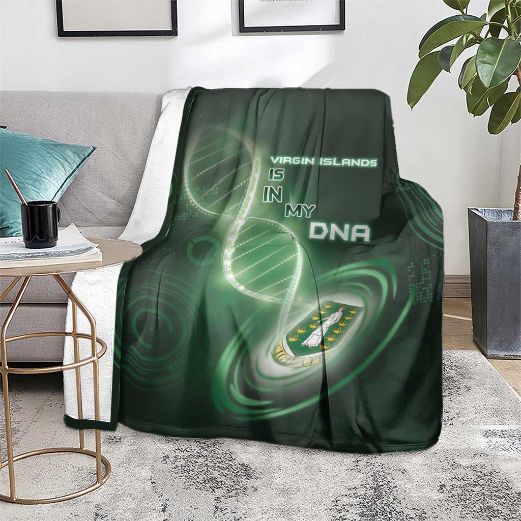 The British Virgin Islands Is In My DNA Blanket - Wonder Print Shop