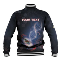 Personalized The Cayman Islands Is In My DNA Baseball Jacket - Wonder Print Shop