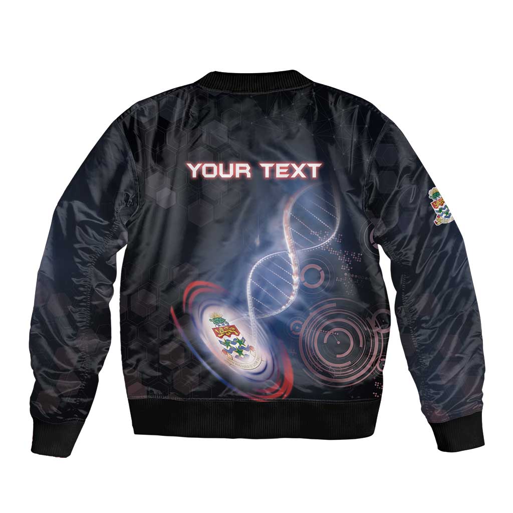 Personalized The Cayman Islands Is In My DNA Bomber Jacket - Wonder Print Shop