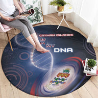 The Cayman Islands Is In My DNA Round Carpet - Wonder Print Shop