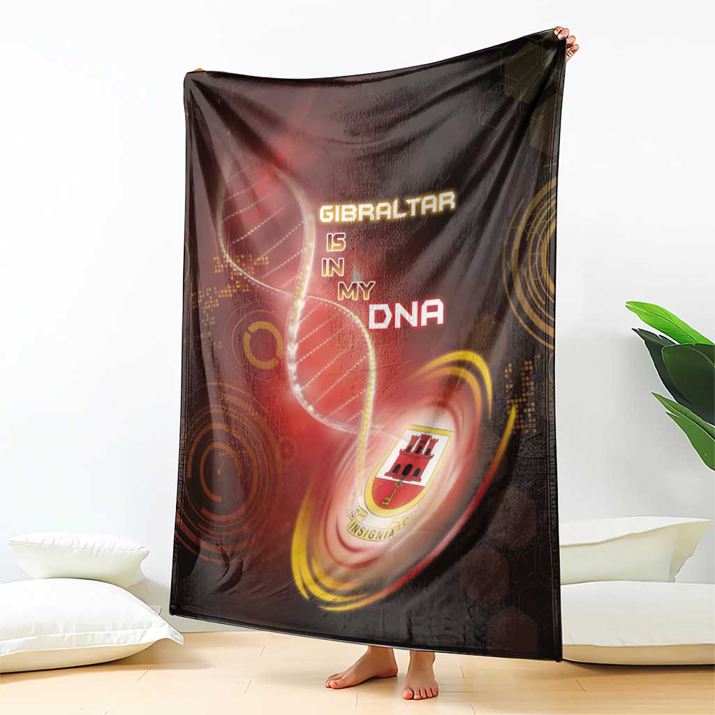 Gibraltar Is In My DNA Blanket - Wonder Print Shop