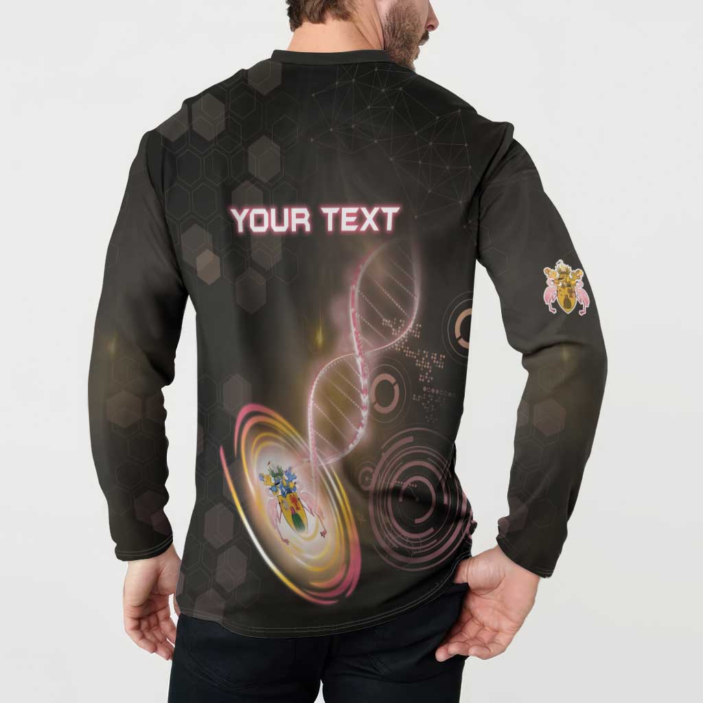 Personalized Turks And Caicos Islands Is In My DNA Button Sweatshirt - Wonder Print Shop
