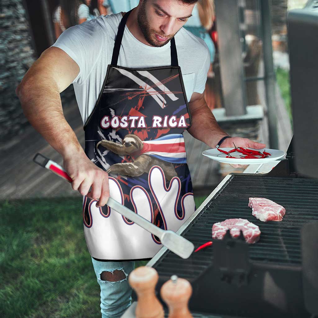 Costa Rica Apron Flying Sloth - Wonder Print Shop