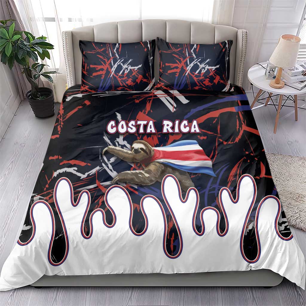 Costa Rica Bedding Set Flying Sloth - Wonder Print Shop