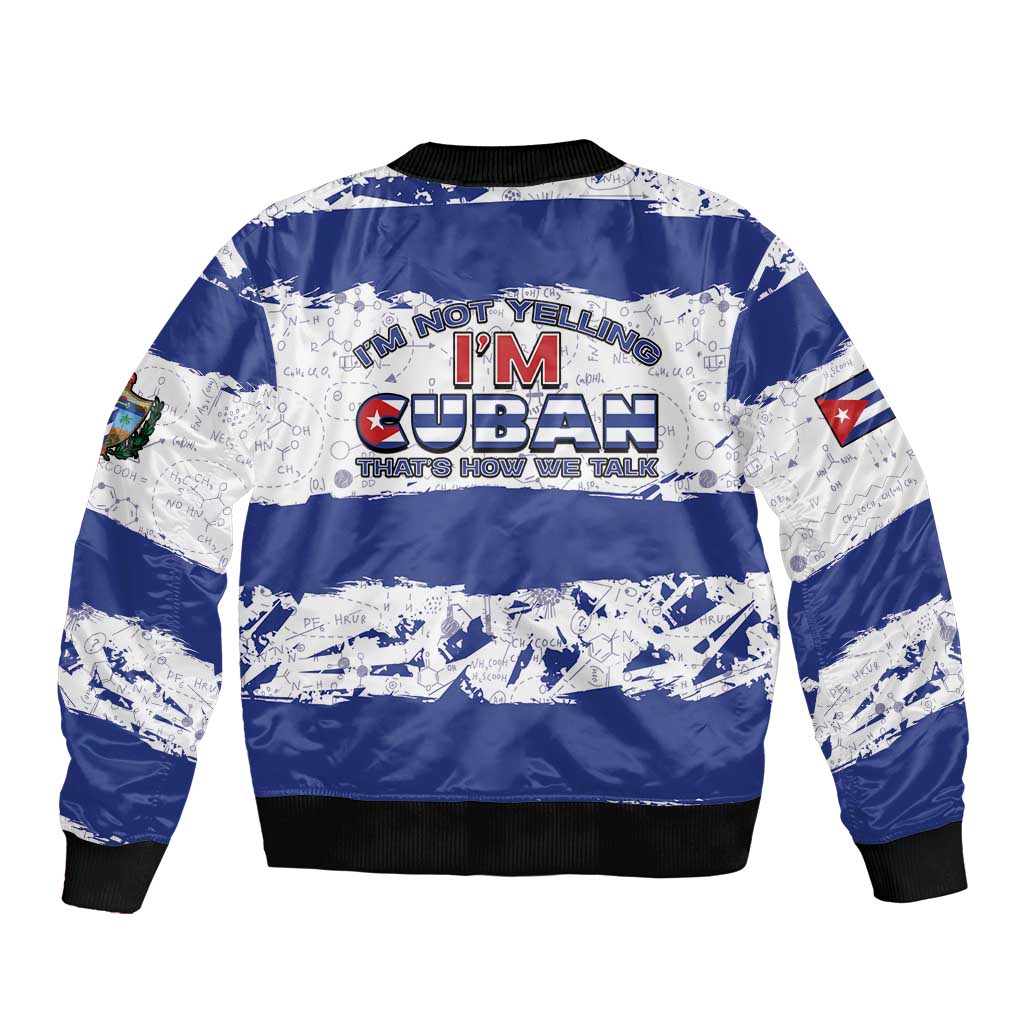 Cuba Bomber Jacket Cubano The Perfect Element - Wonder Print Shop
