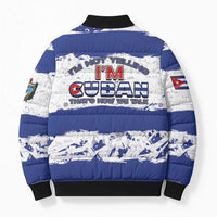 Cuba Bomber Puffer Jacket Cubano The Perfect Element - Wonder Print Shop