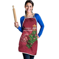 Latvia Christmas Apron Xmas Tree Latvija - Wonder Print Shop