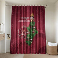 Latvia Christmas Bathroom Set Xmas Tree Latvija - Wonder Print Shop