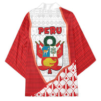 Peru Christmas Kimono Cute Baby Vicuna Red Bauble Snowflake