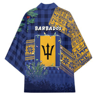 Barbados Christmas Kimono Funny Flying Fish Road Trip Selfie
