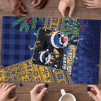 Barbados Christmas Puzzle Funny Flying Fish Road Trip Selfie