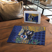 Barbados Christmas Puzzle Funny Flying Fish Road Trip Selfie