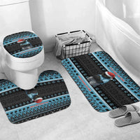 Cat Christmas Bathroom Set It’s Fine I’m Fine Everything Is Fine - Wonder Print Shop