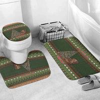 Book Lovers Christmas Bathroom Set Gingerbread With Xmas Book Tree - Wonder Print Shop