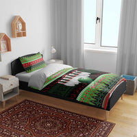 Bowling Christmas Bedding Set Merry Bowlmas - Wonder Print Shop