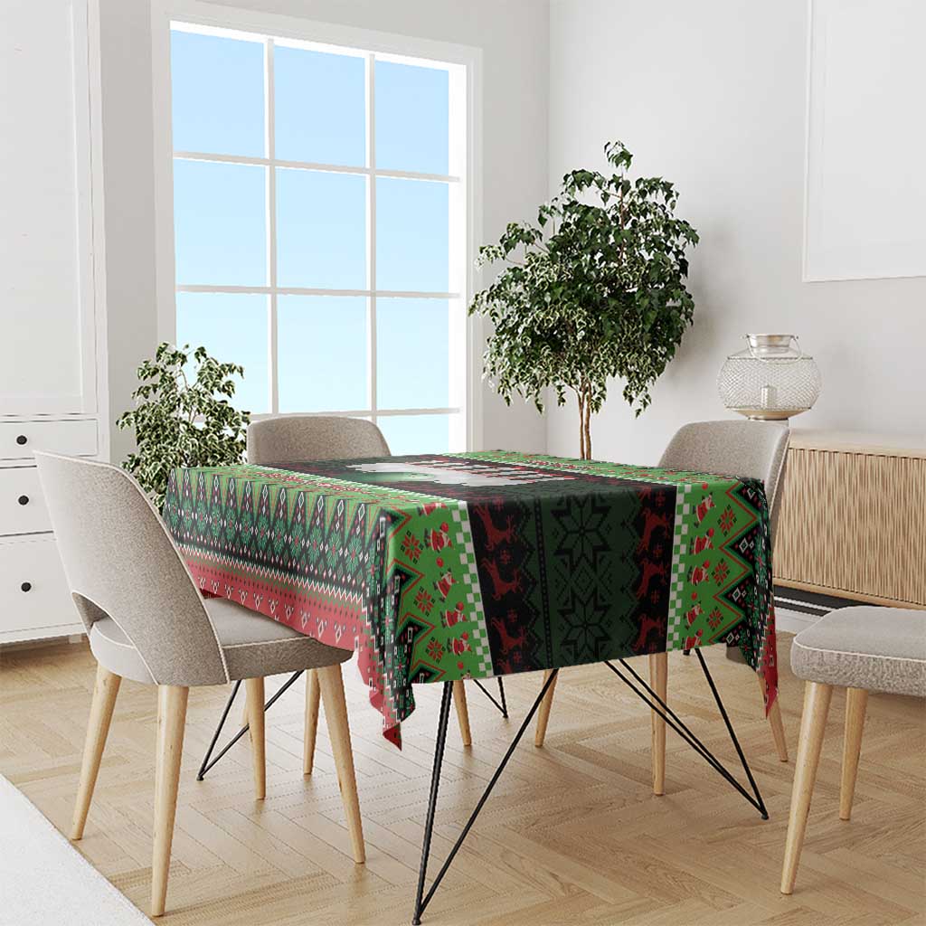 Bowling Christmas Tablecloth Merry Bowlmas - Wonder Print Shop