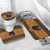 Chicken Christmas Bathroom Set F Caw F - Wonder Print Shop
