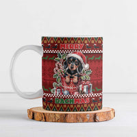 Dachshund Christmas Ceramic Mug Merry Dachmas - Wonder Print Shop