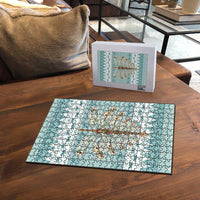 Dragonfly Christmas Puzzle Frosty Minty Xmas Tree - Wonder Print Shop