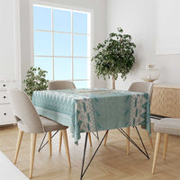 Dragonfly Christmas Tablecloth Frosty Minty Xmas Tree - Wonder Print Shop
