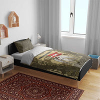 Austria-Hungary Bedding Set Angel Holding A Flag Vintage Style - Wonder Print Shop