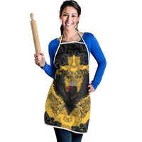 German Empire Apron Imperial Black Eagle With Baroque Patterns - Wonder Print Shop