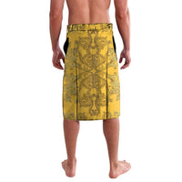 Personalized German Empire Lavalava Imperial Black Eagle With Baroque Patterns - Wonder Print Shop