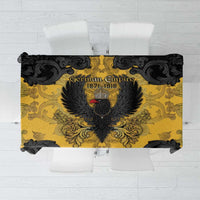 German Empire Tablecloth Imperial Black Eagle With Baroque Patterns - Wonder Print Shop