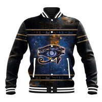 Egypt Eye Of Ra Baseball Jacket Galaxy Zodiac Universe