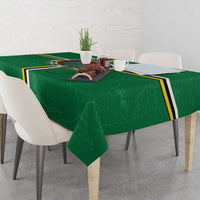 Dominica Tablecloth Sisserou Parrot With Hibiscus Patterns - Wonder Print Shop