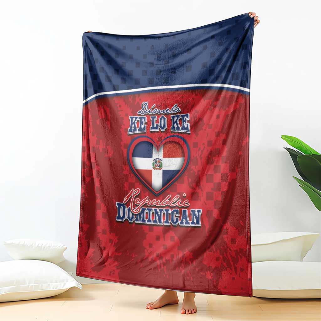 Dominican Republic Blanket Dimelo Ke Lo Ke - Wonder Print Shop