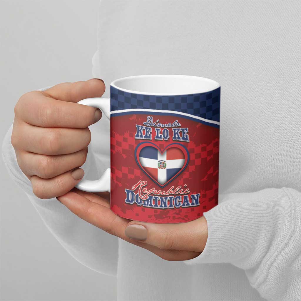 Personalized Dominican Republic Ceramic Mug Dimelo Ke Lo Ke - Wonder Print Shop