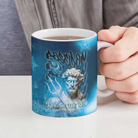Poseidon Ceramic Mug God Of The Sea - Wonder Print Shop