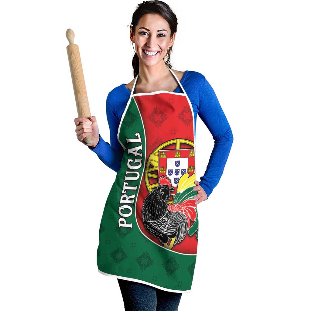 Portugal Apron Rooster With Coat Of Arms - Wonder Print Shop