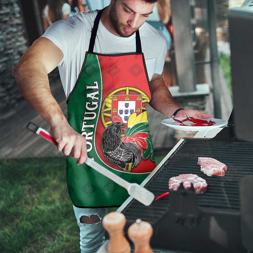 Portugal Apron Rooster With Coat Of Arms - Wonder Print Shop