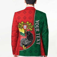 Personalized Portugal Blazer Rooster With Coat Of Arms - Wonder Print Shop